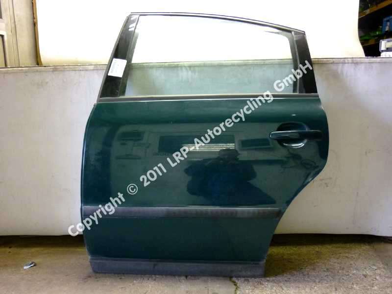 VW Passat 3B Tür hinten links Limousine LB6G dunkelgrün BJ1998